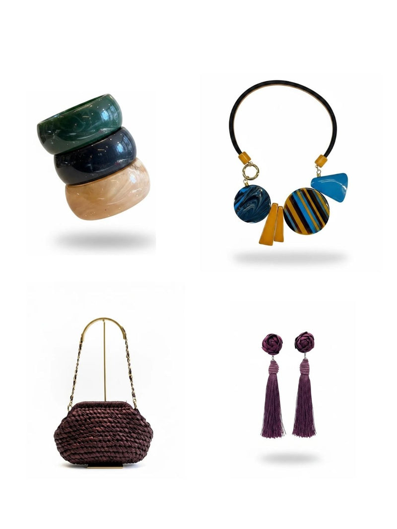 Azul, Violeta y Verde