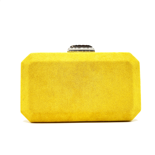 Bolso antelina mostaza