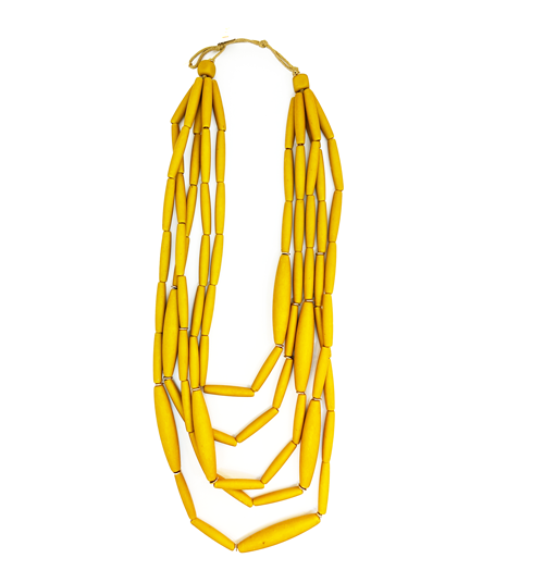 Collar resina tubular