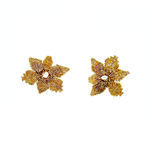 aros de flores de mostacillas