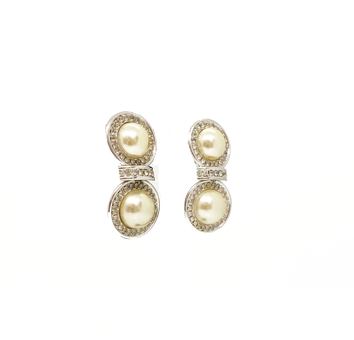 aros de clip perla