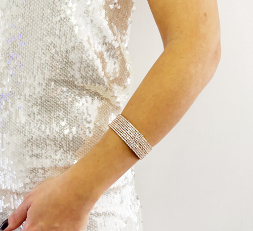 Pulsera de strass clásica