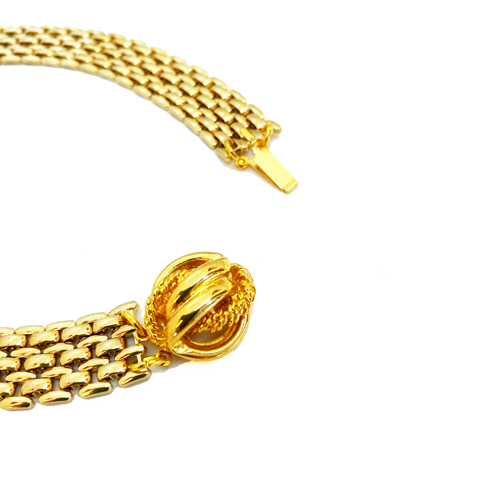 Cadena vintage de bronce