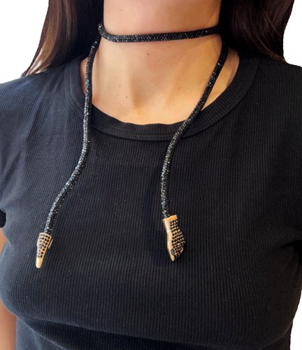 Serpiente de strass