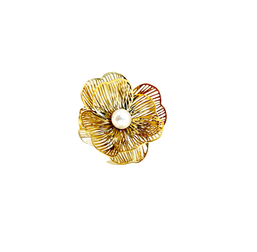 anillo de flor