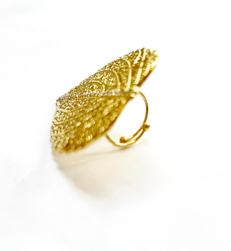 Anillo hoja