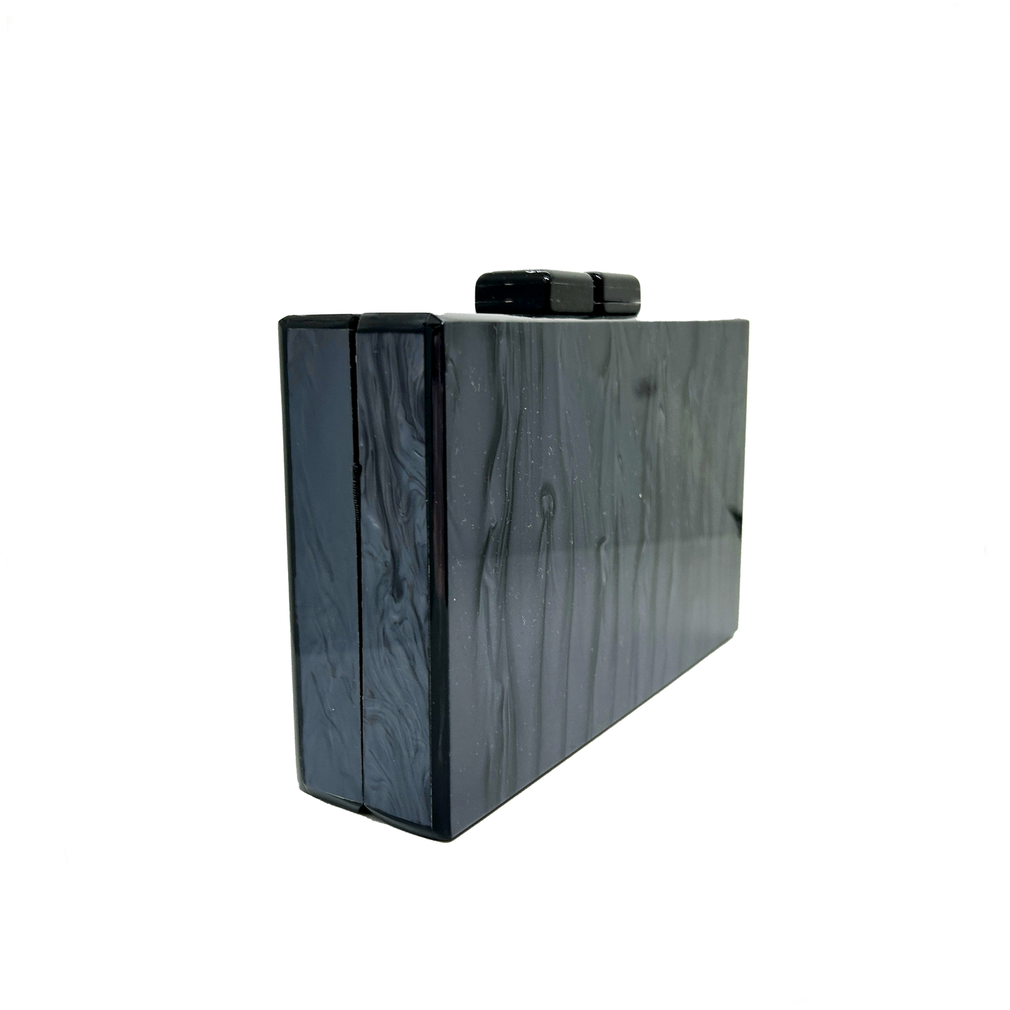 Clutch acrilico negro