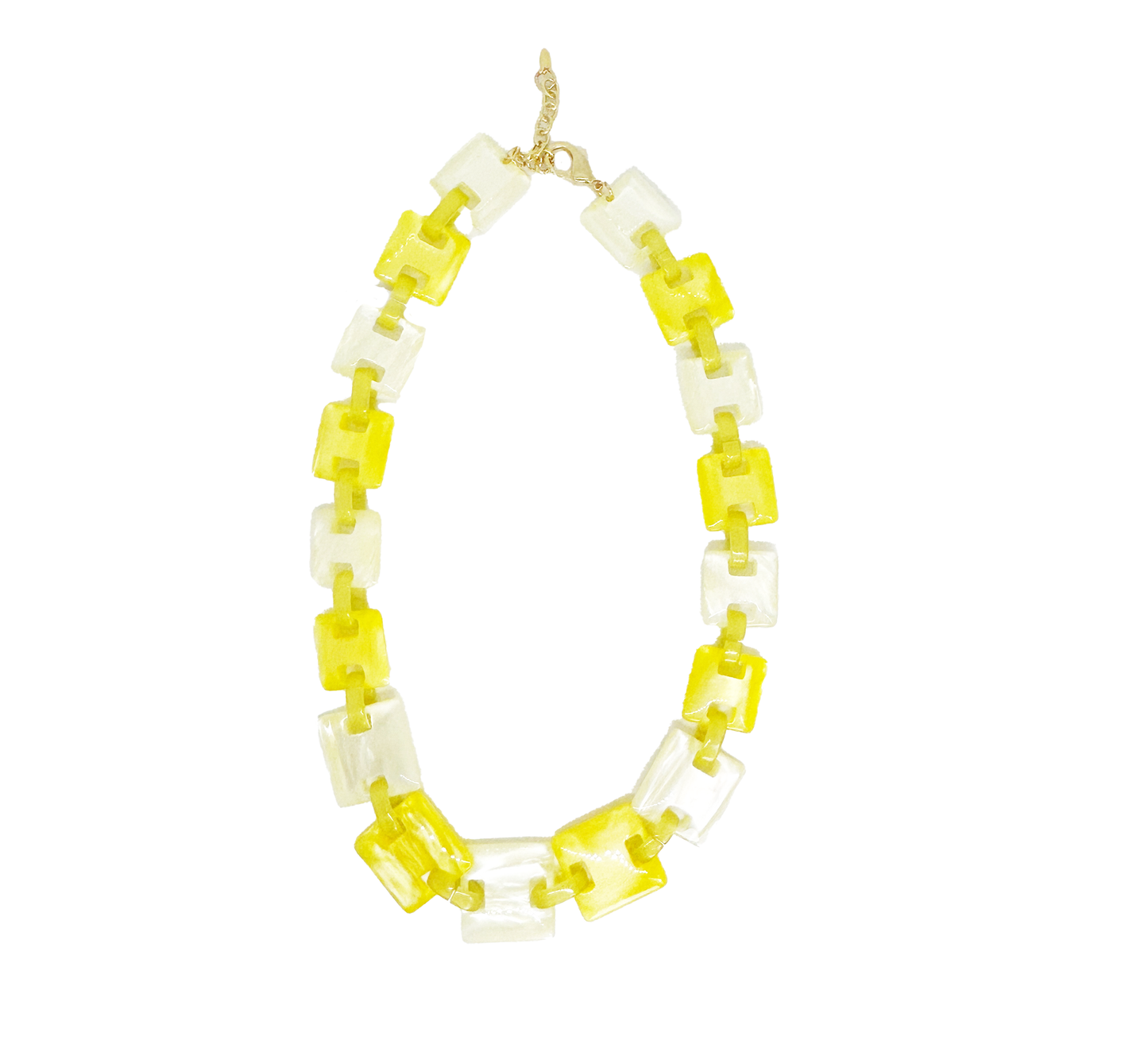 Collar cadena geometrica