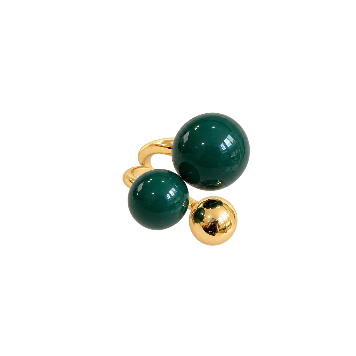 Pulsera triple esfera