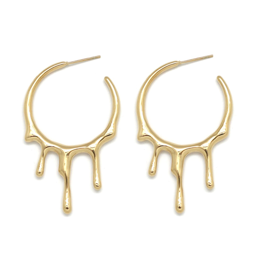 argollas doradaas
