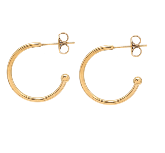 Argollas ultra fina