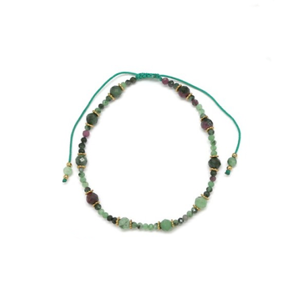 Pulsera turquesa africana