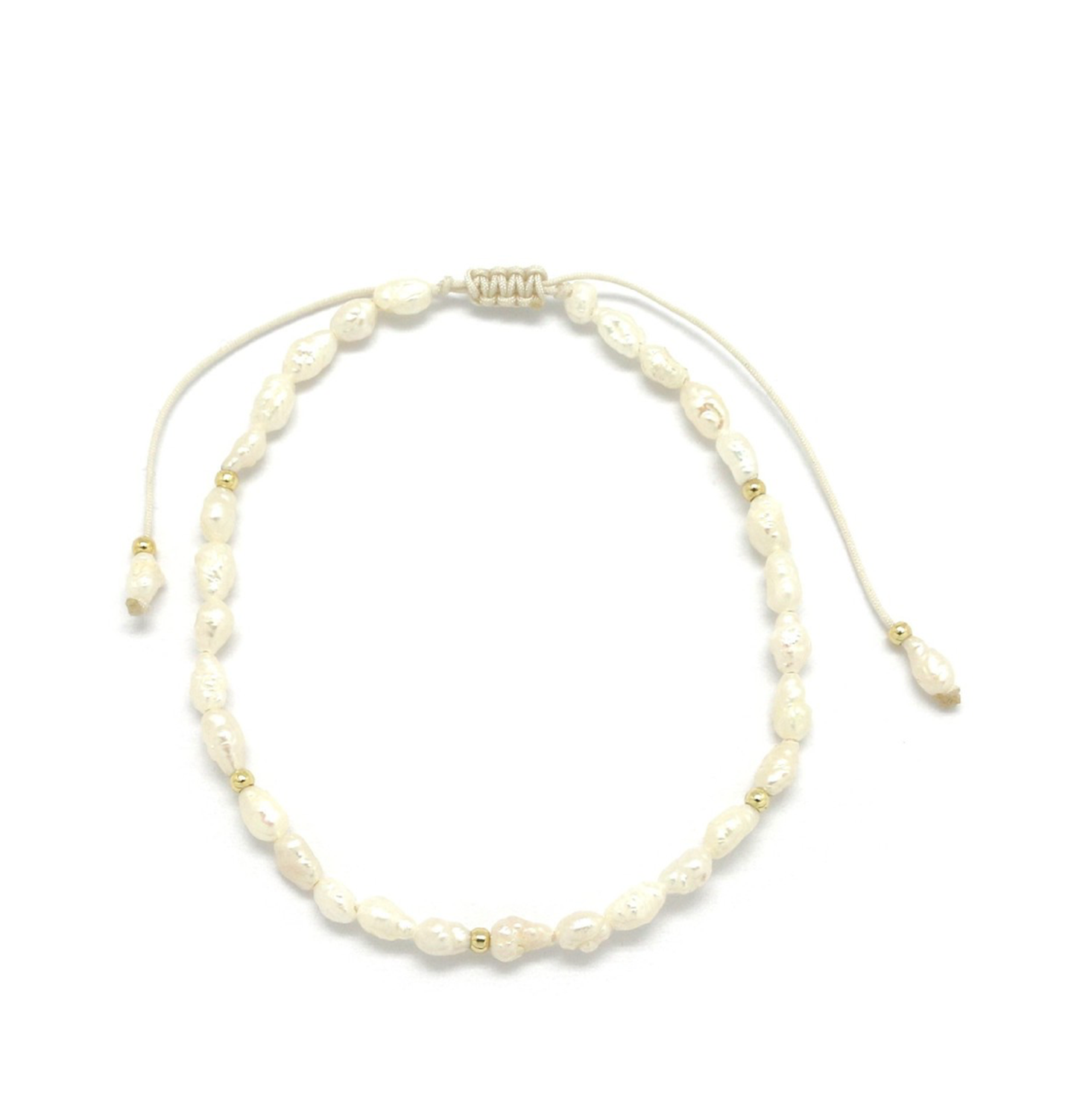 Pulsera perlas barrocas