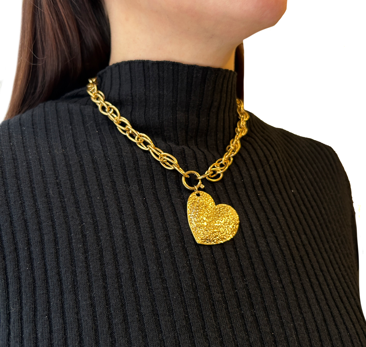 Collar dije corazón