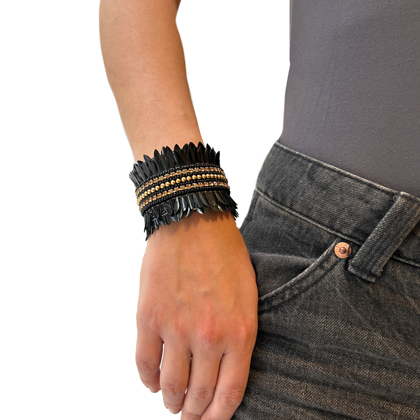 Pulsera de lentejuelas