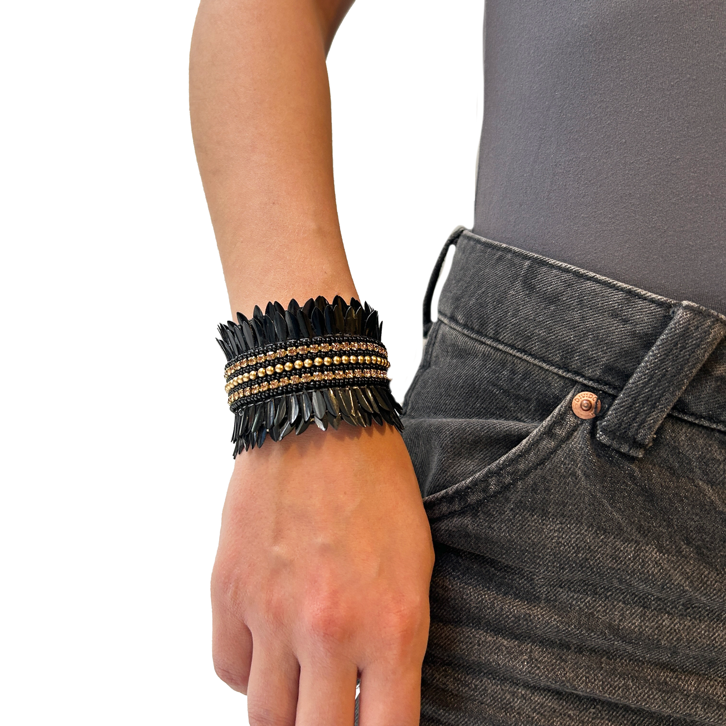 Pulsera de lentejuelas