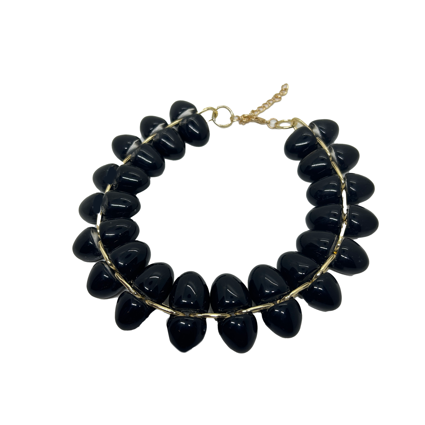Collar resina con volumen