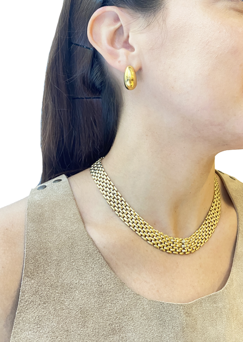 Cadena vintage de bronce