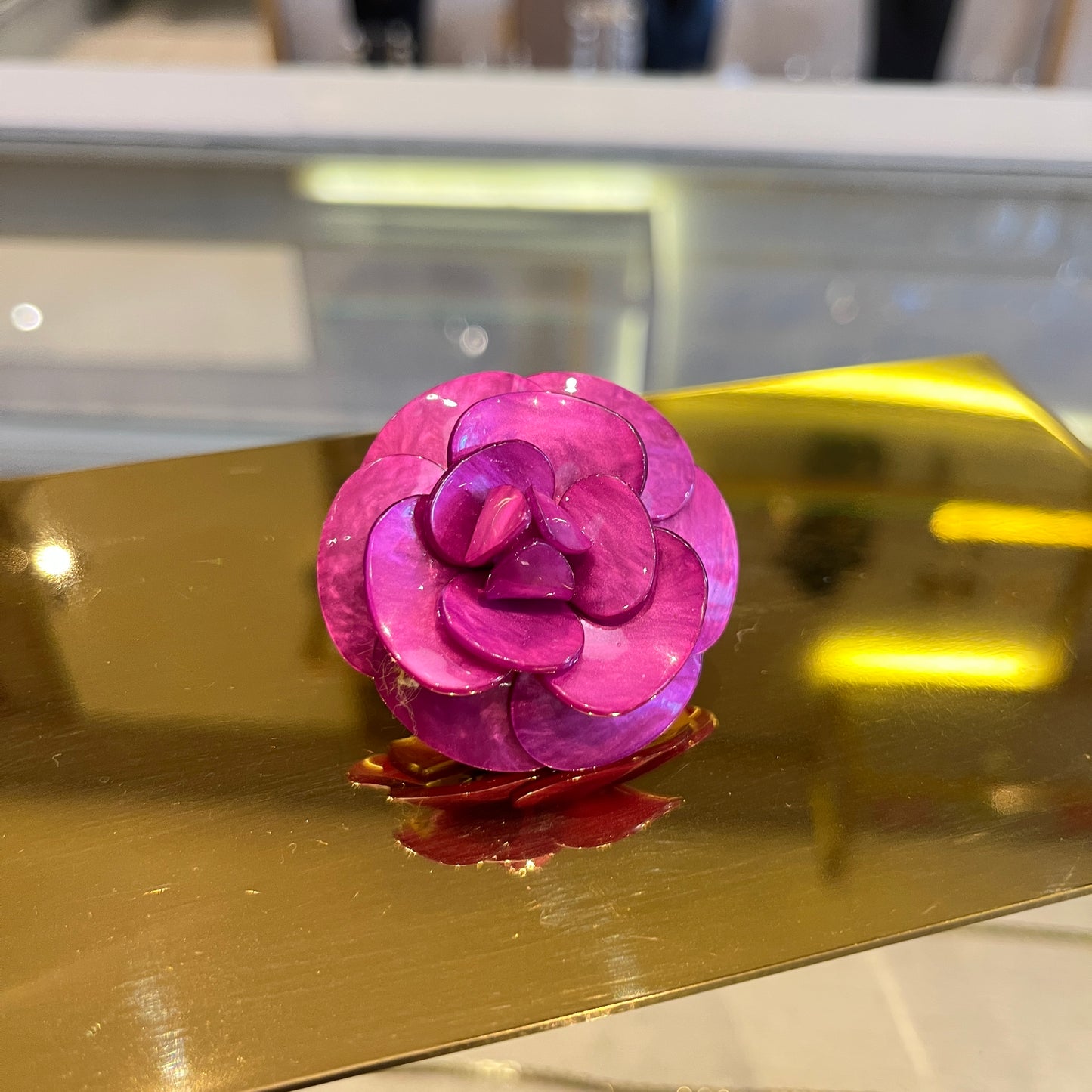 Anillo camelia