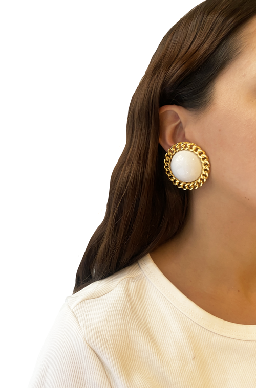 vintage clip earrings