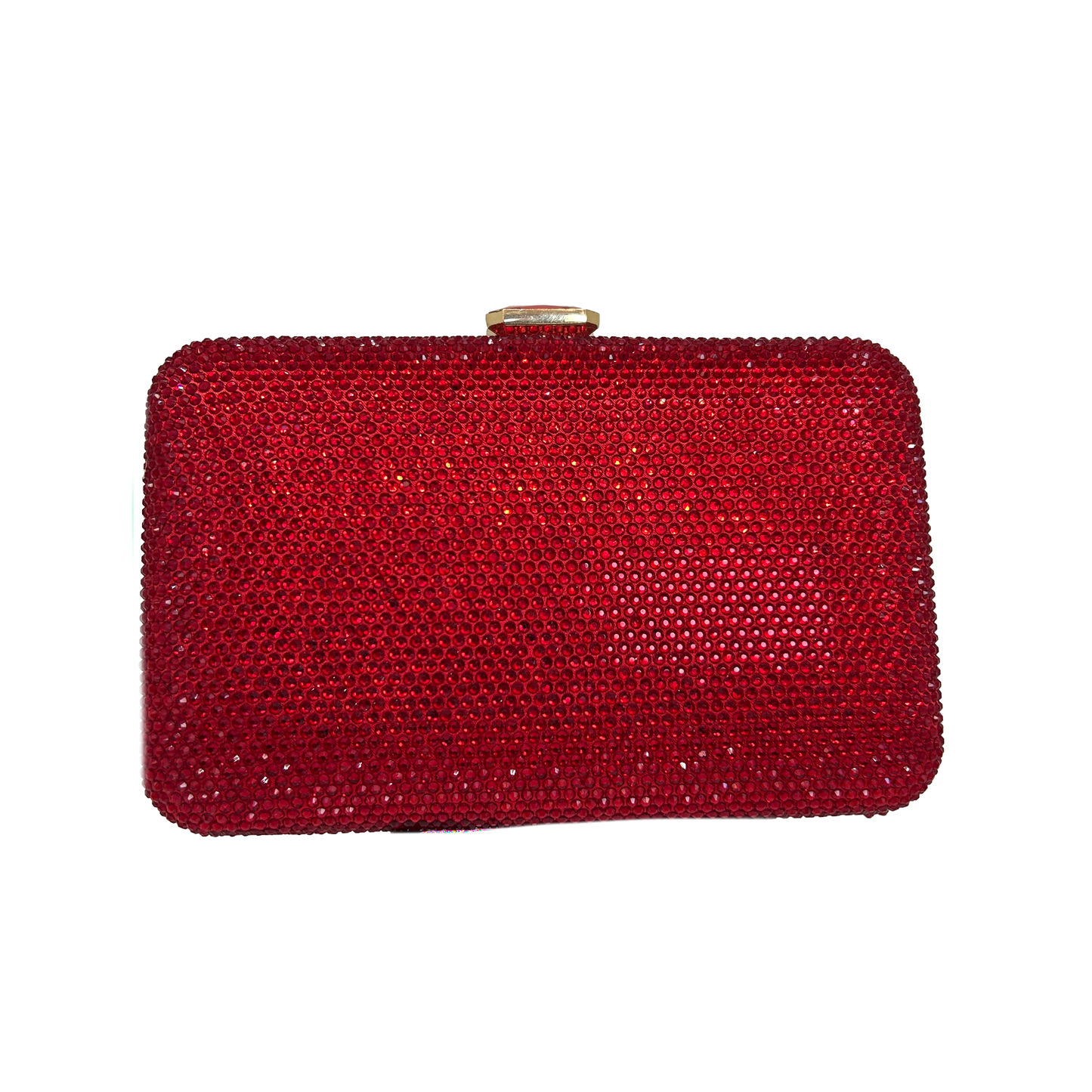 clutch de cristales rojos