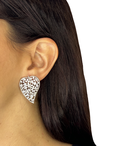 Aros hojas de zirconia