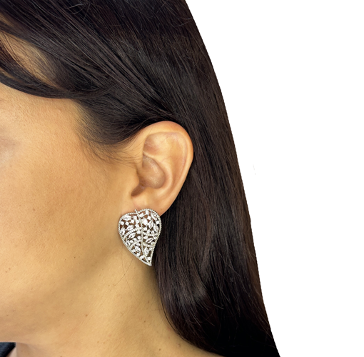 Aros hojas de zirconia
