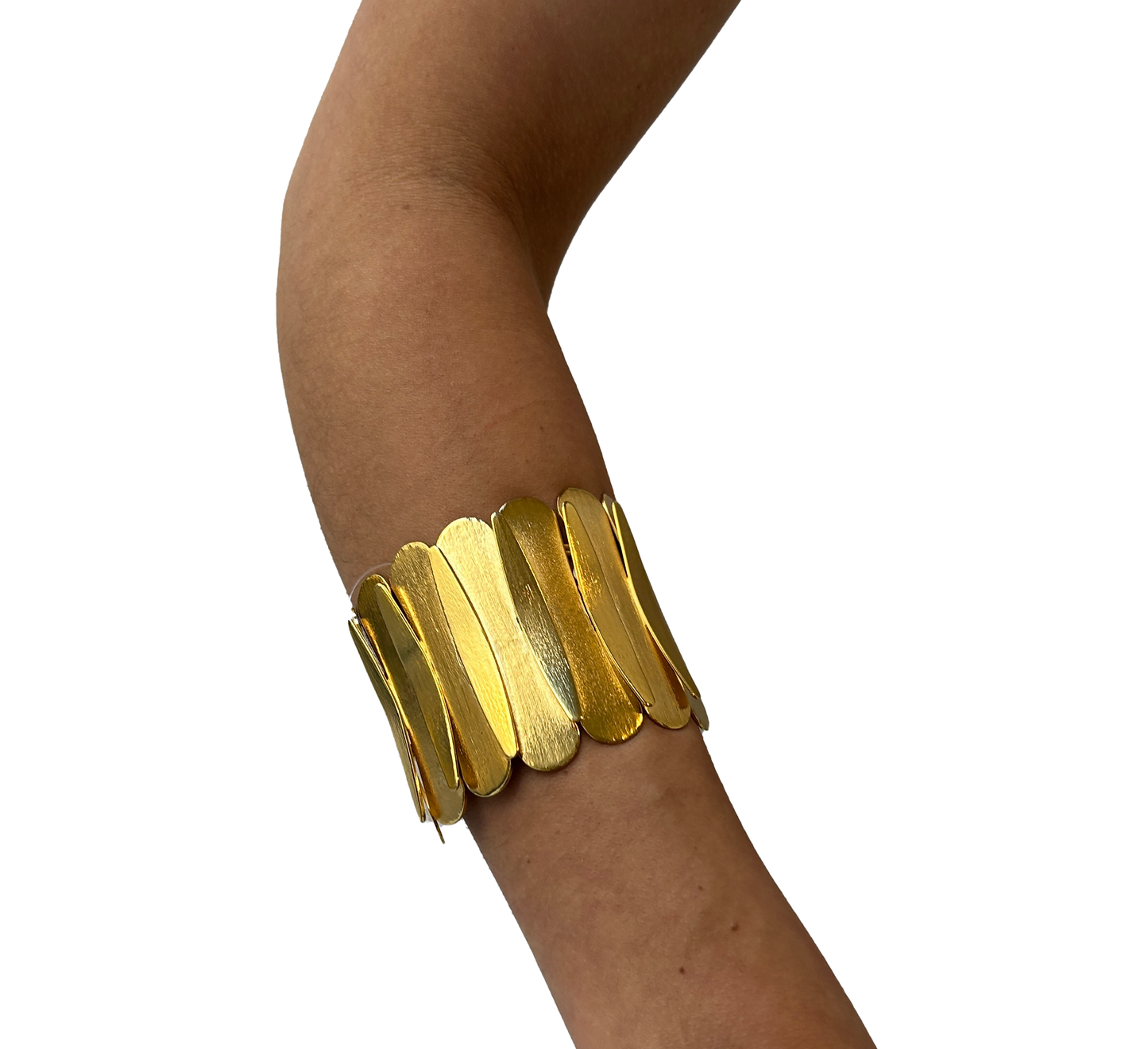 Brazalete alargado opaco