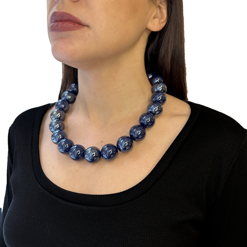 Collar esferas de resina