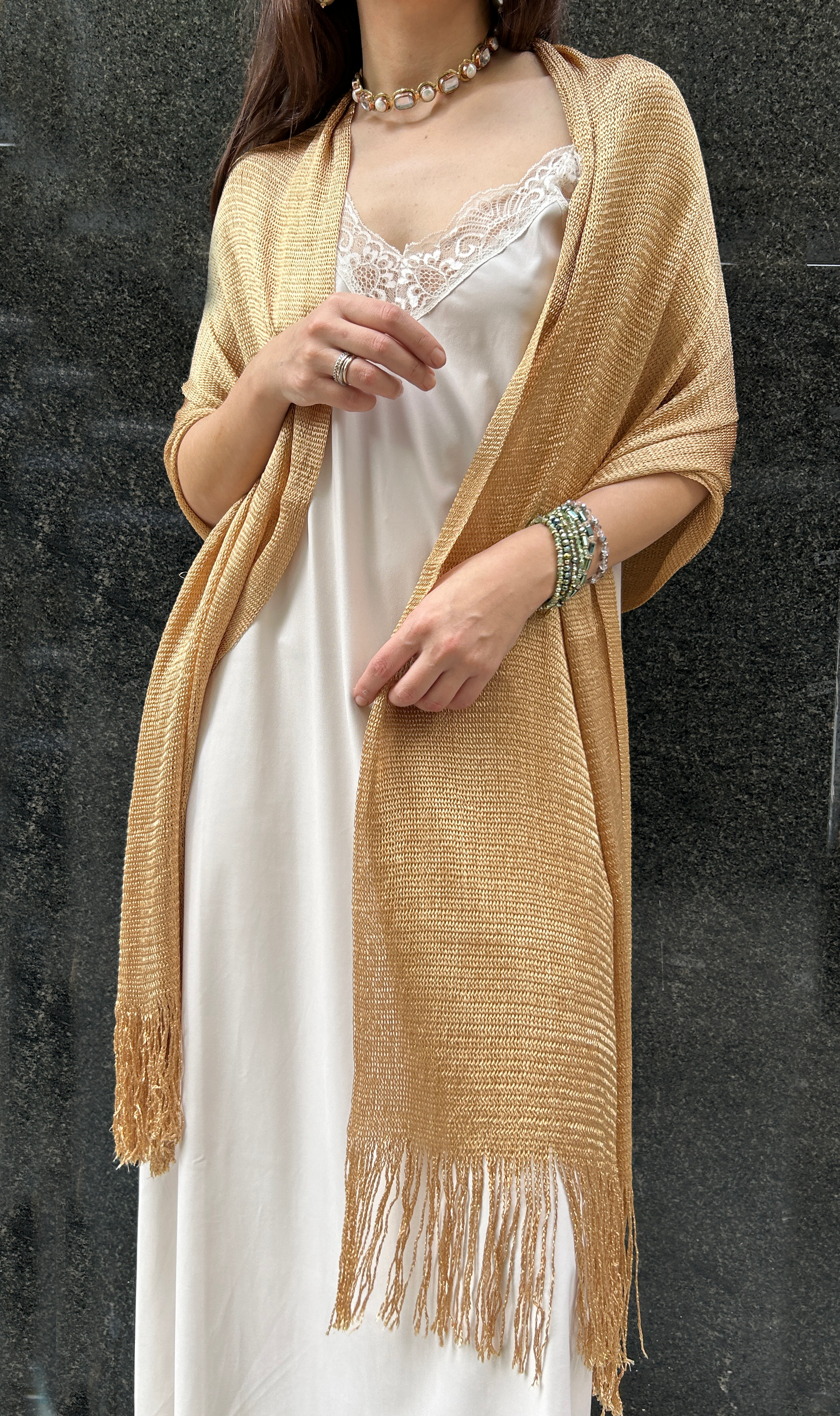 Chal de lurex