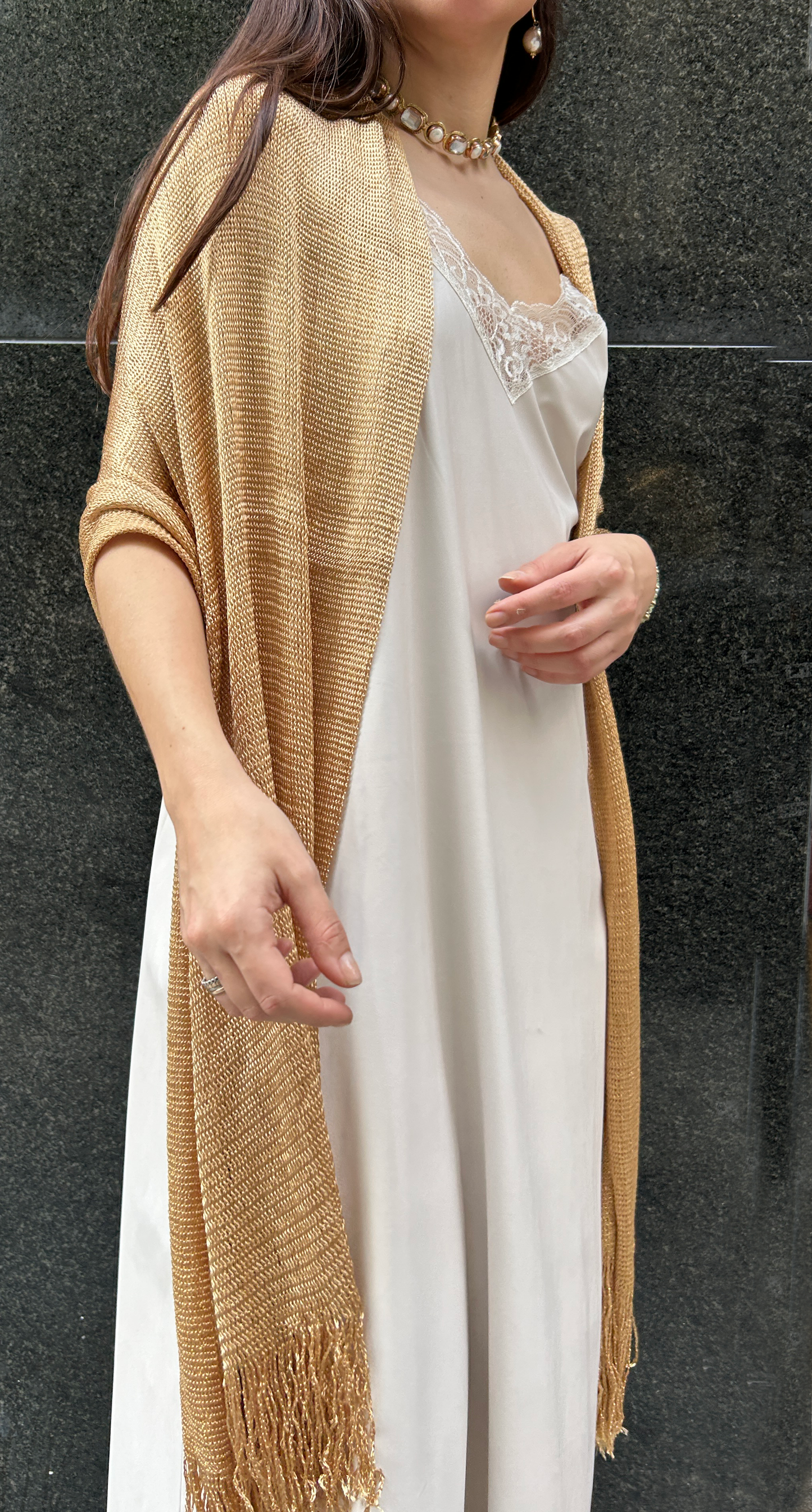 Chal de lurex