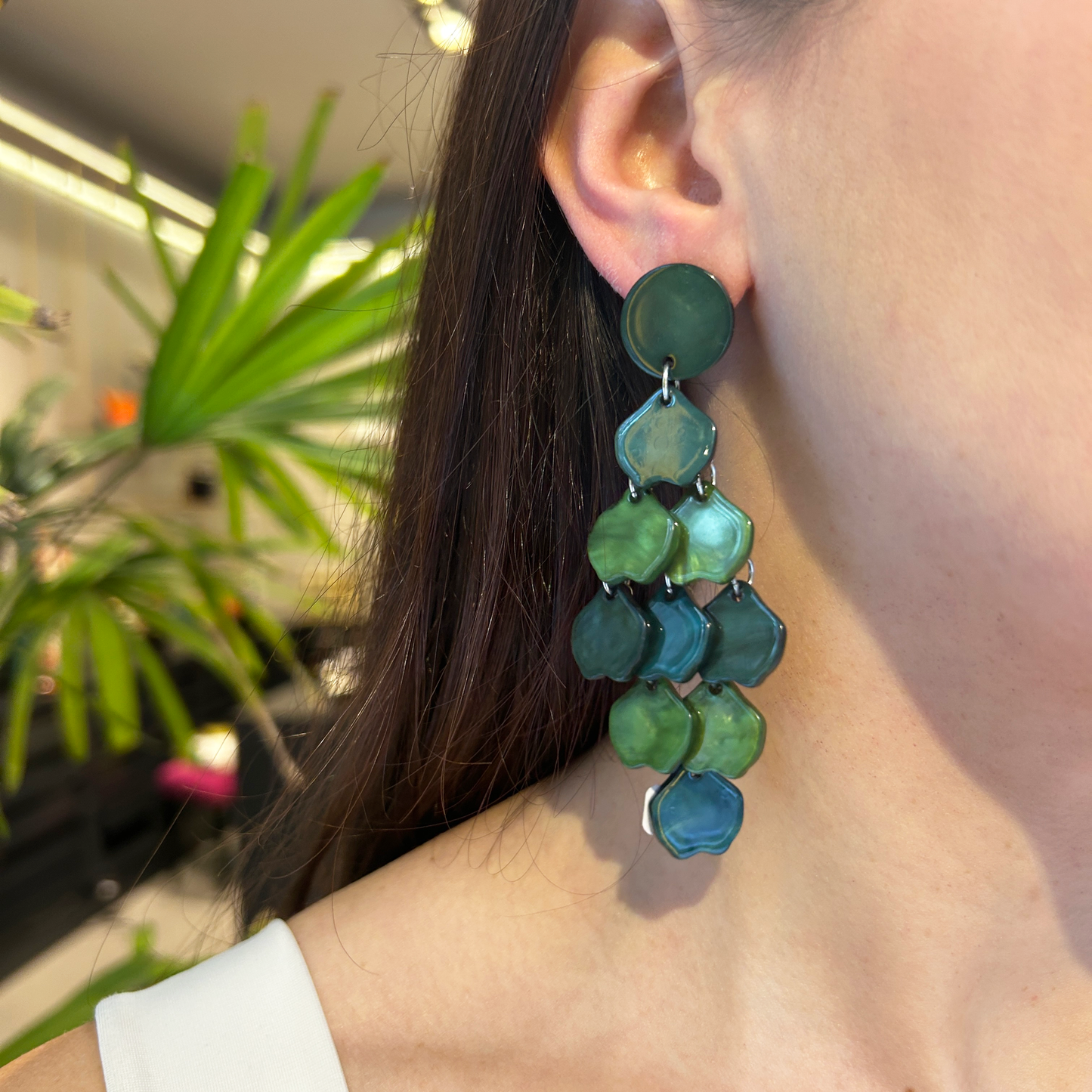 Aros círculos de resinas