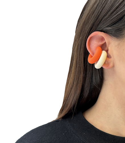Ear cuff de colores