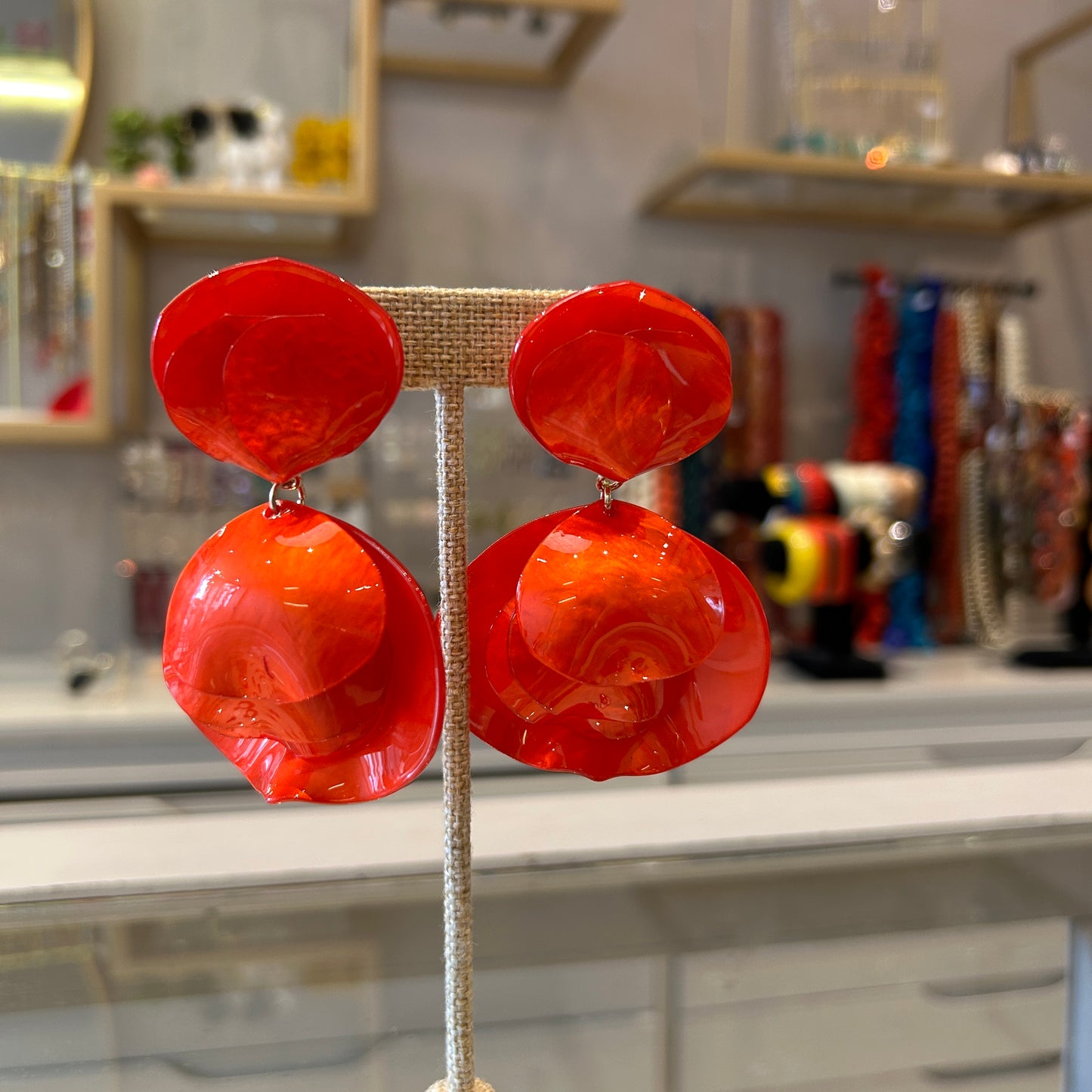 Aros pétalos con volumen