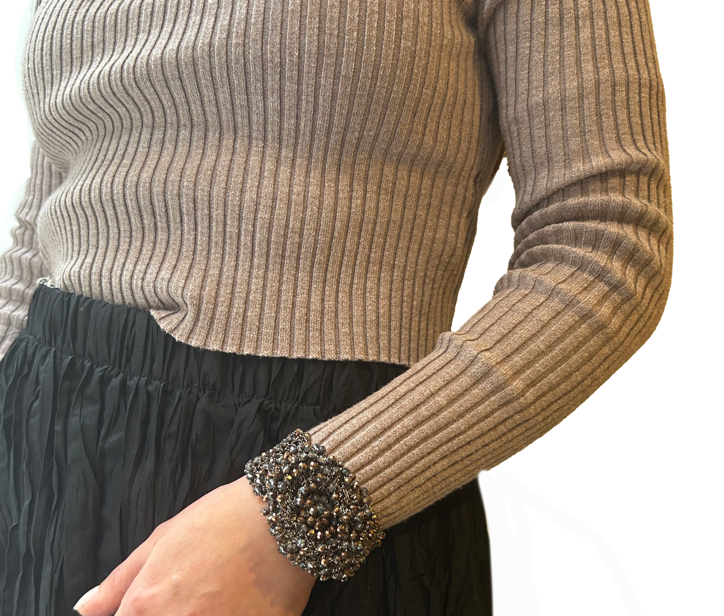 Pulsera hilo y cristal Li