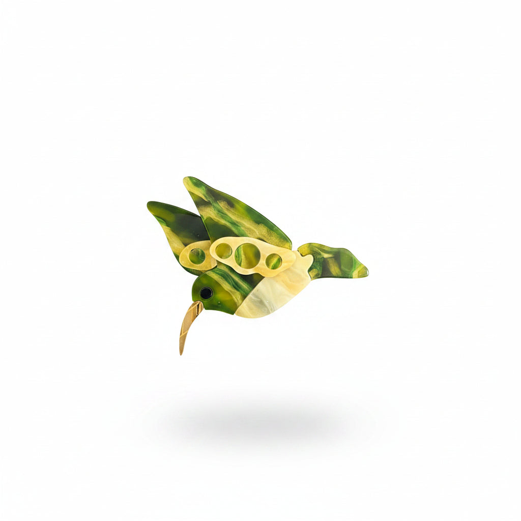 Broche colibri