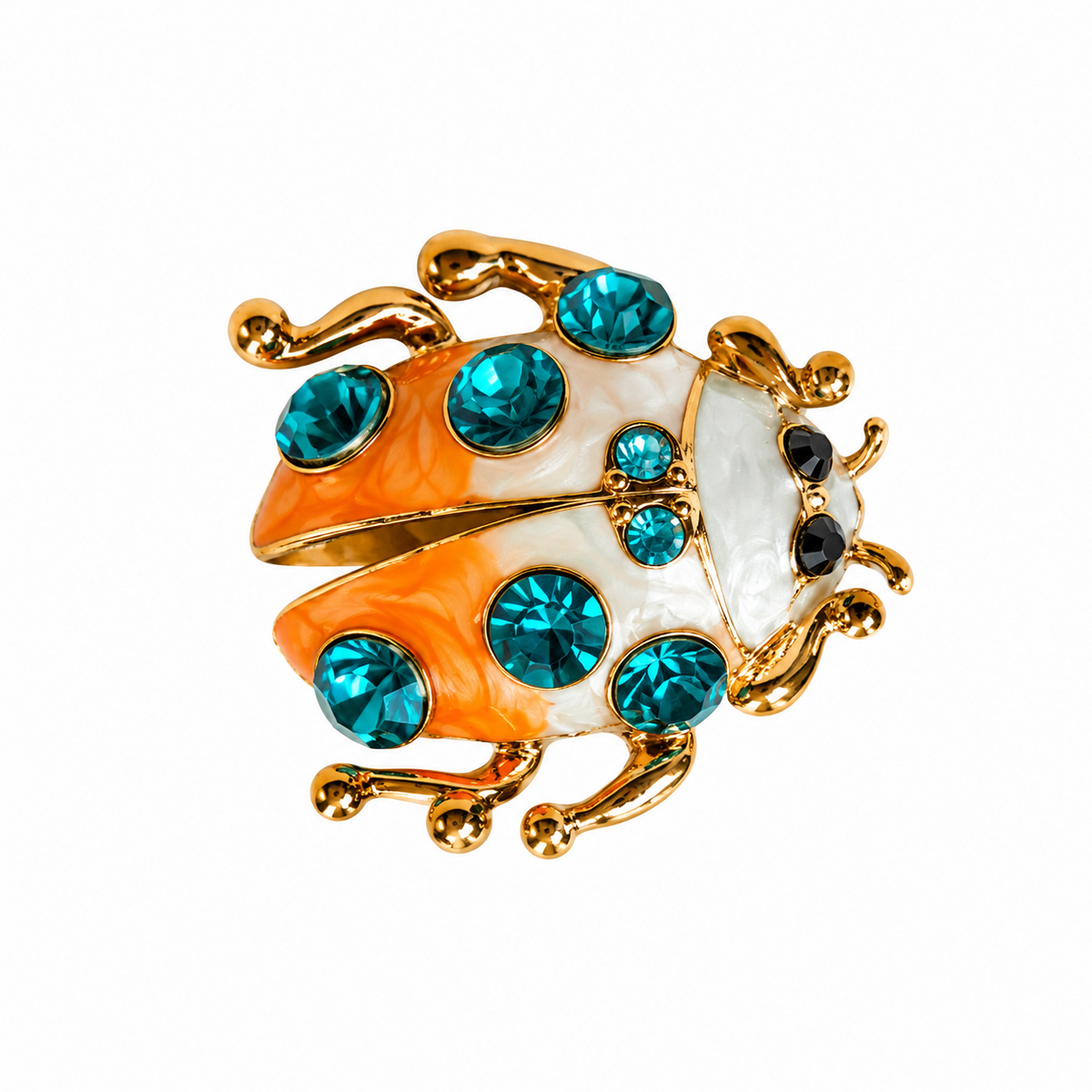 Broche vaquita de San Antonio