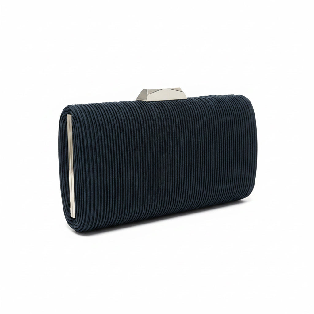 Clutch azul petroleo