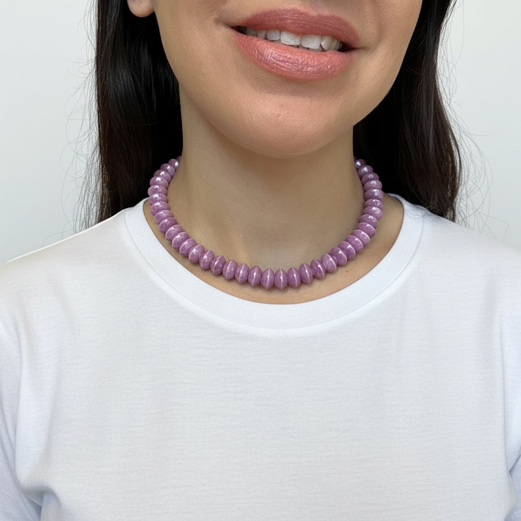 Collar ceramica de colores