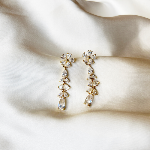 aros largos con zirconia