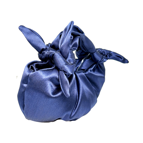 Blue knot bag