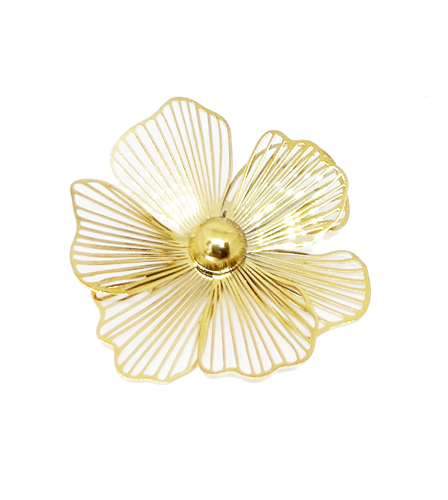 Broche amapola