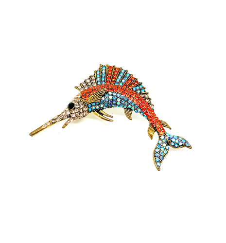 broche de pez
