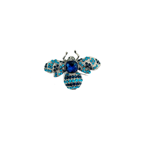 Broche mosca de strass