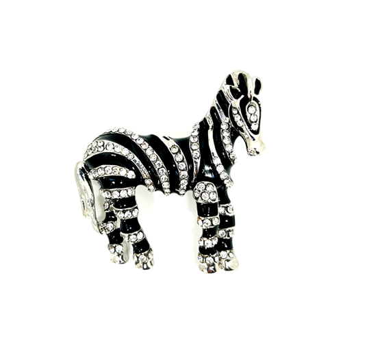 Broche de cebra