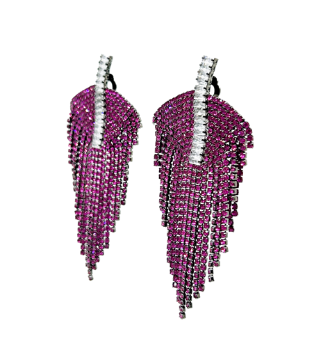 Aros lluvia de zirconia