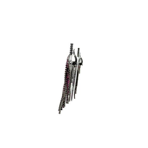 Aros lluvia de zirconia