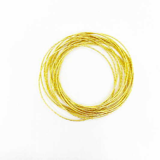 Pulsera mil vueltas bronce