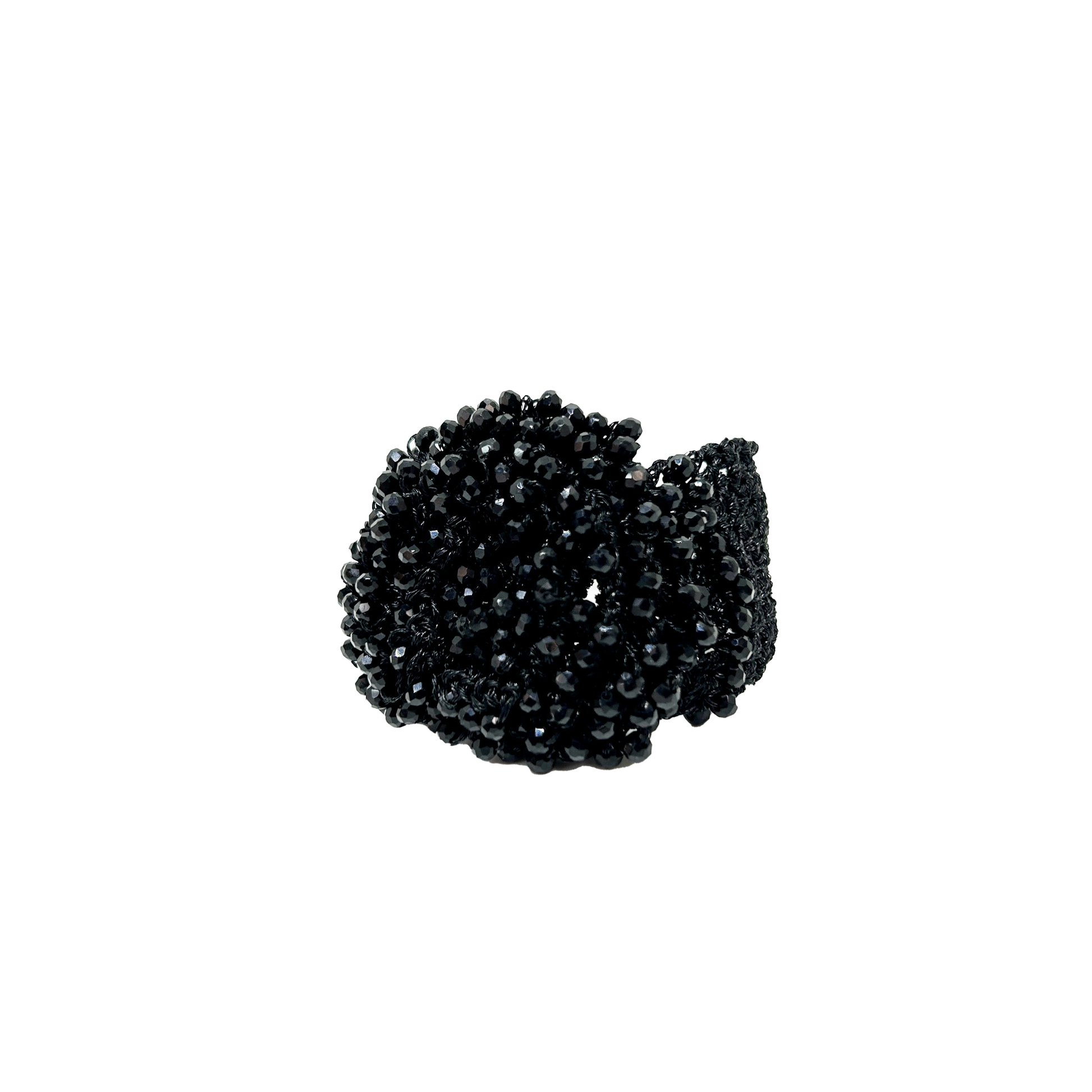 pulsera de hilosm y cristal