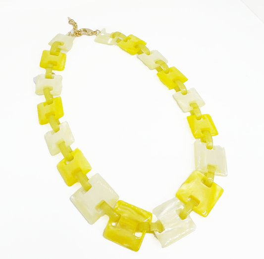 Collar cadena geometrica